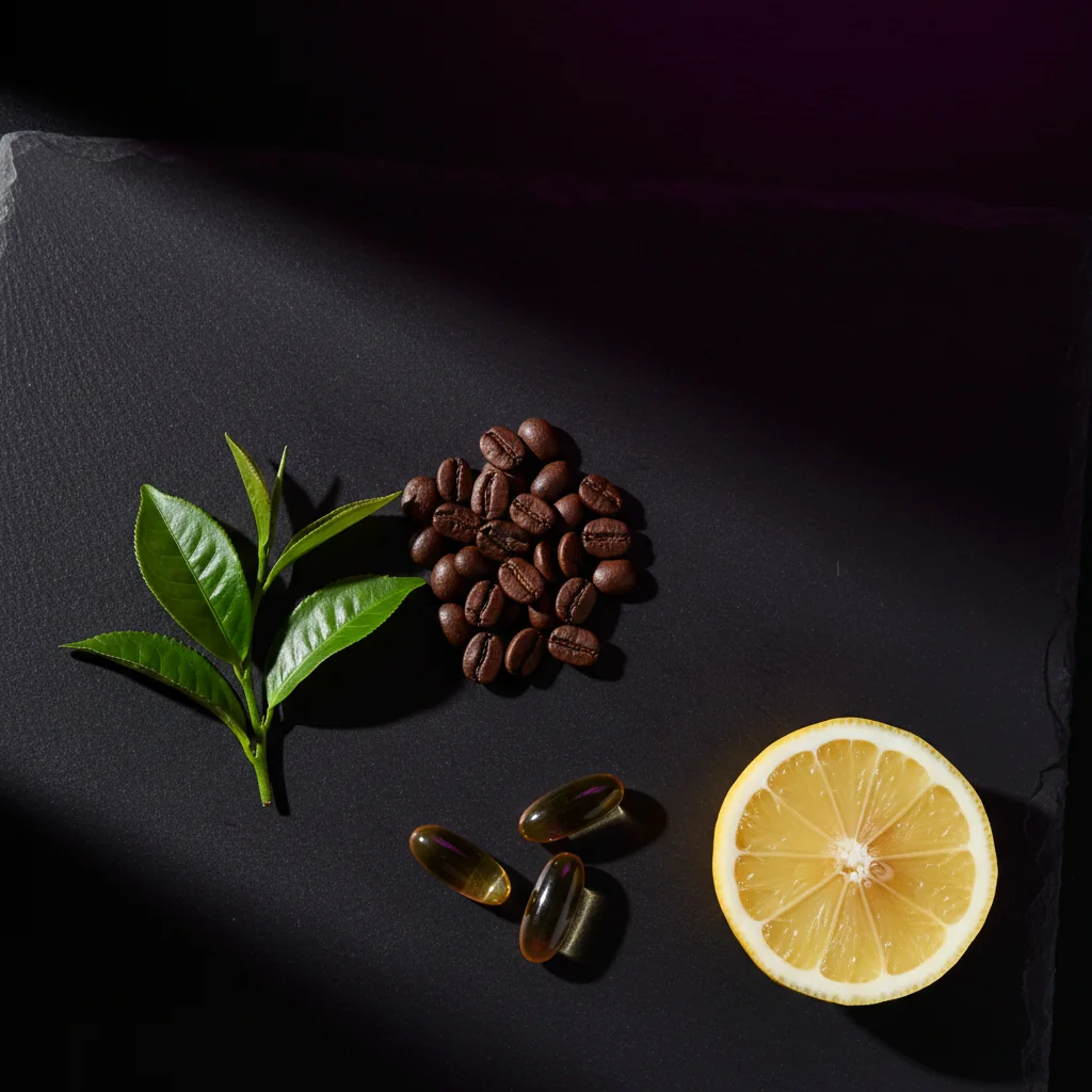 Natürliche Zutaten Wellaray Coffee - Grüntee-Extrakt Nahrungsergänzung Alltag, Kaffeebohnen, Vitaminkapsel